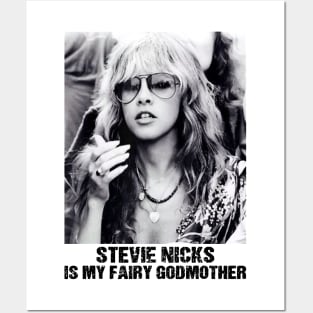 Stevie Nicks Is My Fairy Godmother vintage style Posters and Art